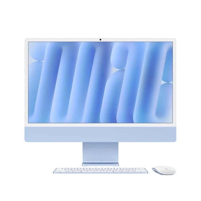 Apple iMac 24" M4 Chip, 10-Core CPU 10-Core GPU, 32GB RAM 1TB SSD (Eng/Arb KB) - Blue