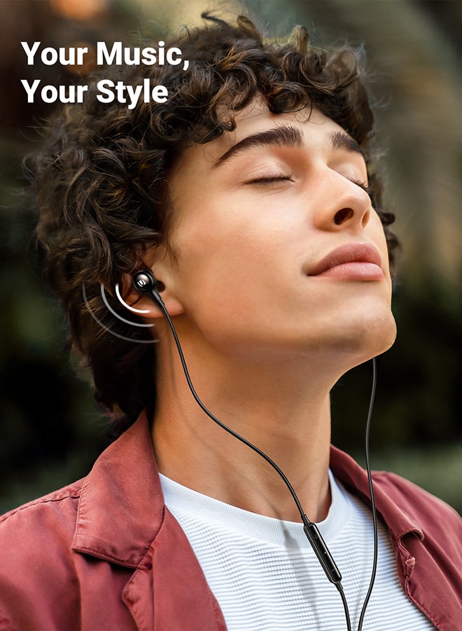 UGREEN In-Ear Earphones with USB-C Connector Black