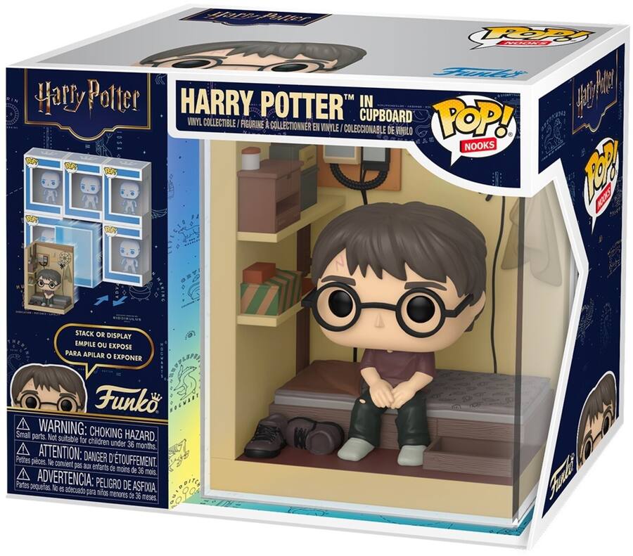 Pop Nooks! Movies: Harry Potter Cupboard - 16 cm