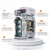 Custom Gaming PC Ryzen 9 9950X3D , RTX 5070 Ti 16GB, 32GB DDR5, 1TB NVMe, Windows 11 Pro