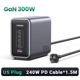 UGREEN Nexode 300W 5-Port PD GaN Fast Charger UK CD333 CD333-90904B