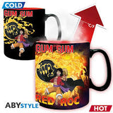 ONE PIECE - Mug Heat Change - 460 ml -Luffy vs Kaidou-cardboard boxx2
