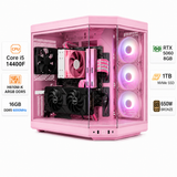 Custom Gaming PC Intel Core i5-14400F, RTX 5060 8GB, 16GB RAM DDR5 6000MHz, 1TB NVMe, Windows 11 Pro