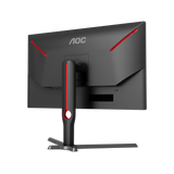 AOC شاشة ألعاب مسطحة بتقنية IPS من طراز U27G3X، مقاس 27 بوصة، بدقة UHD (3840 × 2160)، ومعدل تحديث 160 هرتز، وزمن استجابة 1 مللي ثانية، ومنفذ HDMI 2.1 - أسود