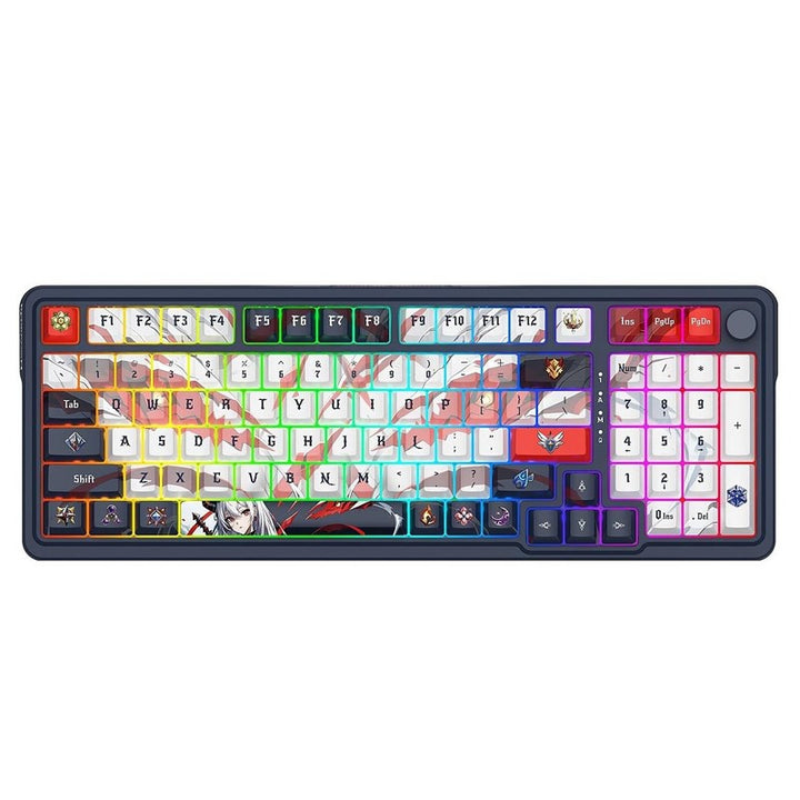 Redragon Eisa Pro, Wired & 2.4GHz & Bluetooth Keyboard