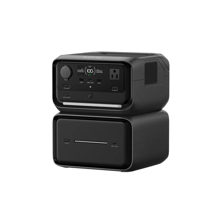EcoFlow RIVER 3 Max Plus Portable Power Station (858Wh / 600W) Surge 1200W