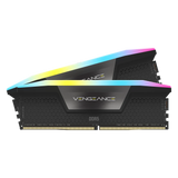 CORSAIR VENGEANCE RGB 96GB (2x48GB) DDR5 DRAM 6600MT/s CL32 Memory Kit - Black