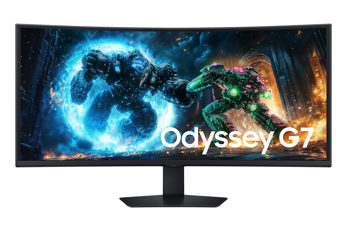 Samsung Odyssey G7 G75F 40" WUHD (5,120 x 2,160), 180Hz Refresh Rate, 1ms Response Time , HDMI 2.1 FreeSync Premium Pro Curved Gaming Monitor - Black LS40FG750EMXUE