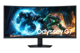 Samsung Odyssey G7 G75F 40" WUHD (5,120 x 2,160), 180Hz Refresh Rate, 1ms Response Time , HDMI 2.1 FreeSync Premium Pro Curved Gaming Monitor - Black LS40FG750EMXUE