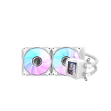 DarkFlash Wave Series DV240S All in One 240mm Liquid CPU Cooler - White