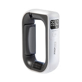 Promate Comfort-Grip High Precision Digital Handheld Luggage Scale, 50Kg Max Capacity - White