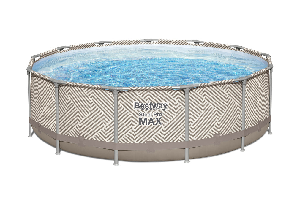 BESTWAY 3.96M X 1.07M POOL SET (Pool, Filter Pump (220-240V), Ladder, Cover, Canopy, Compatible with Cartridge 58094(II)220-240V) 561FY (Installation Not Included)