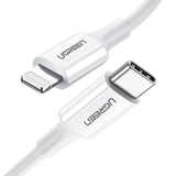 UGREEN USB-C to Lightning Cable M/M Nickel Plating ABS Shell 1.5m (White) US171 60W