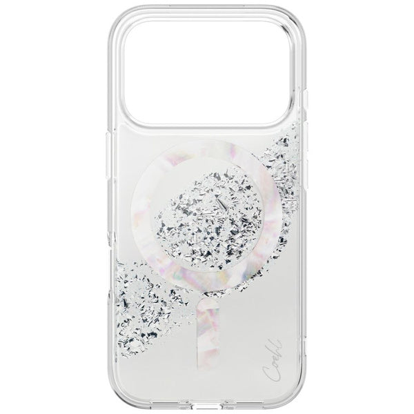 Uniq Coehl Iphone 17 Pro (2025) 6.3 Magnetic Charging Crystelle - Sparkling Silver