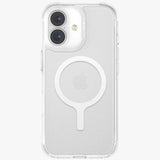 Uniq Hybrid Lifepro Xtreme MagClick Case for iPhone 17 - Frost Clear / White