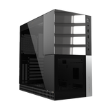 Geometric Future Model 4 Caliburn Compact 35L with enhanced flexibility ATX PC Case - Black