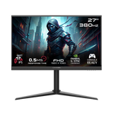 GAMEON GOMP27FHD380IPS Midnight Pro Series 27" FHD 1920x1080, 380Hz Refresh Rate, 0.5ms Response Time, HDMI 2.1, IPS Gaming Monitor - Black
