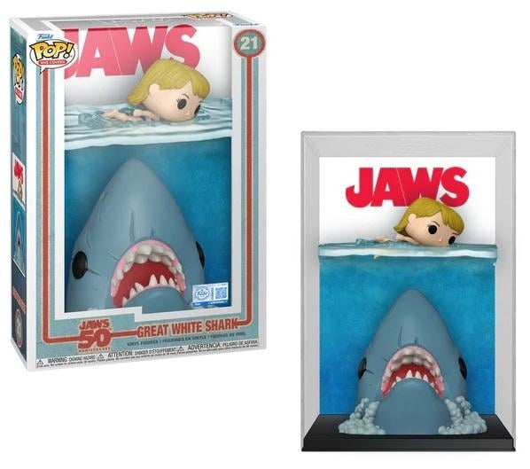 Pop Comic Cover! Movies: Jaws - Shark