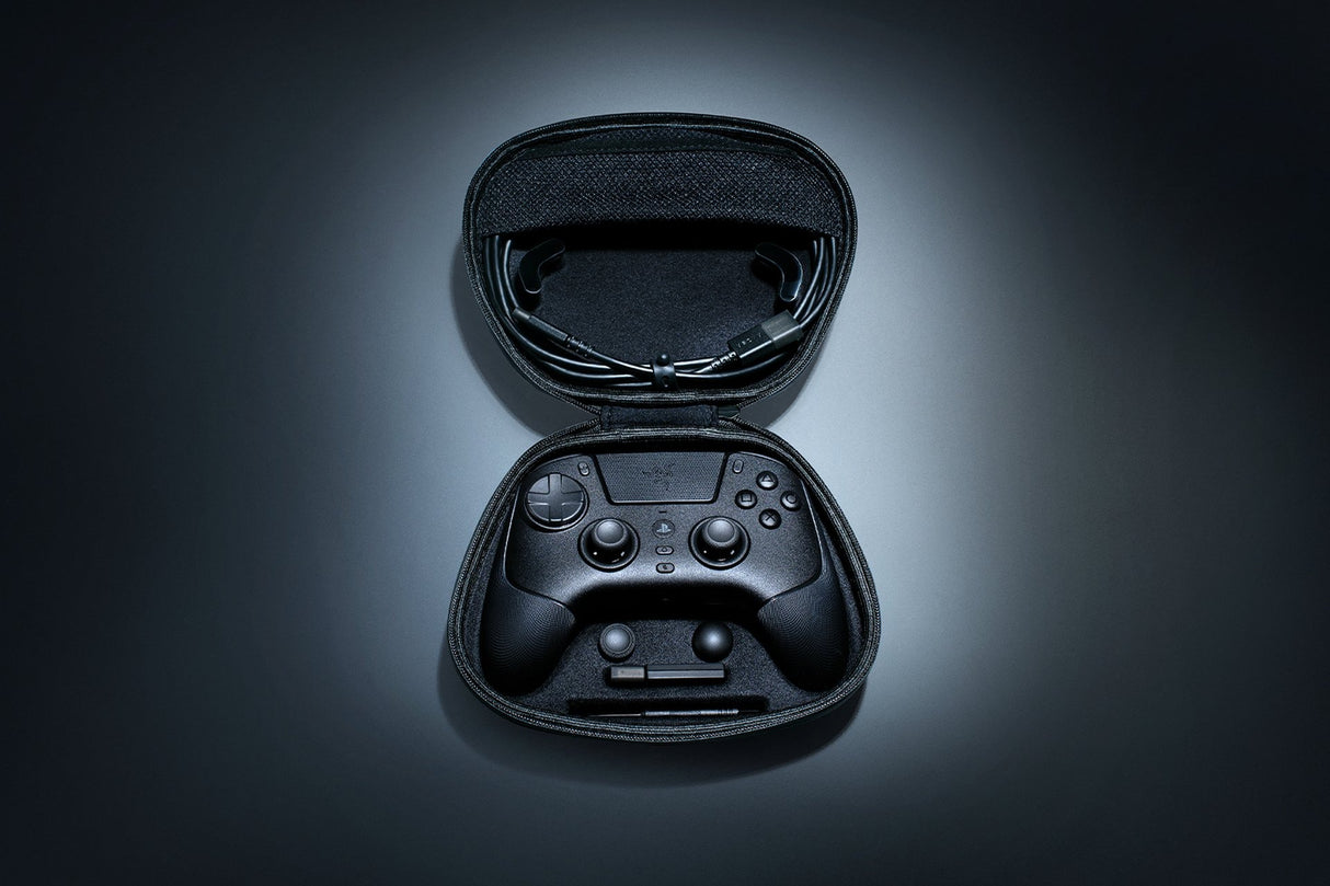 Razer Raiju V3 Pro Wireless Gaming Controller for PlayStation 5 & PC - Black RZ06-05580100