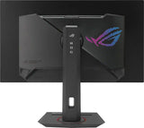 شاشة ألعاب مسطحة Asus Rog Strix OLED XG27AQWMG مقاس 27 بوصة، بدقة 2K QHD (2560 × 1440)، ومعدل تحديث 280 هرتز، وزمن استجابة 0.03 مللي ثانية، وتقنية TrueBlack Glossy WOLED، ومعيار VESA DisplayHDR، ومنفذ HDMI 2.1.