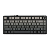 AULA F75 75% Gradient grey Gasket Wireless Mechanical Keyboard with Logitech White Pro X Superlight 2 Gaming Mouse & HyperX Cloud II Mic Head For Gaming Black/Red Special Bundle