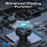 Promate 15W ActiveCool Cradleless Qi2 Certified Wireless Smartphone Charger Mount - Black