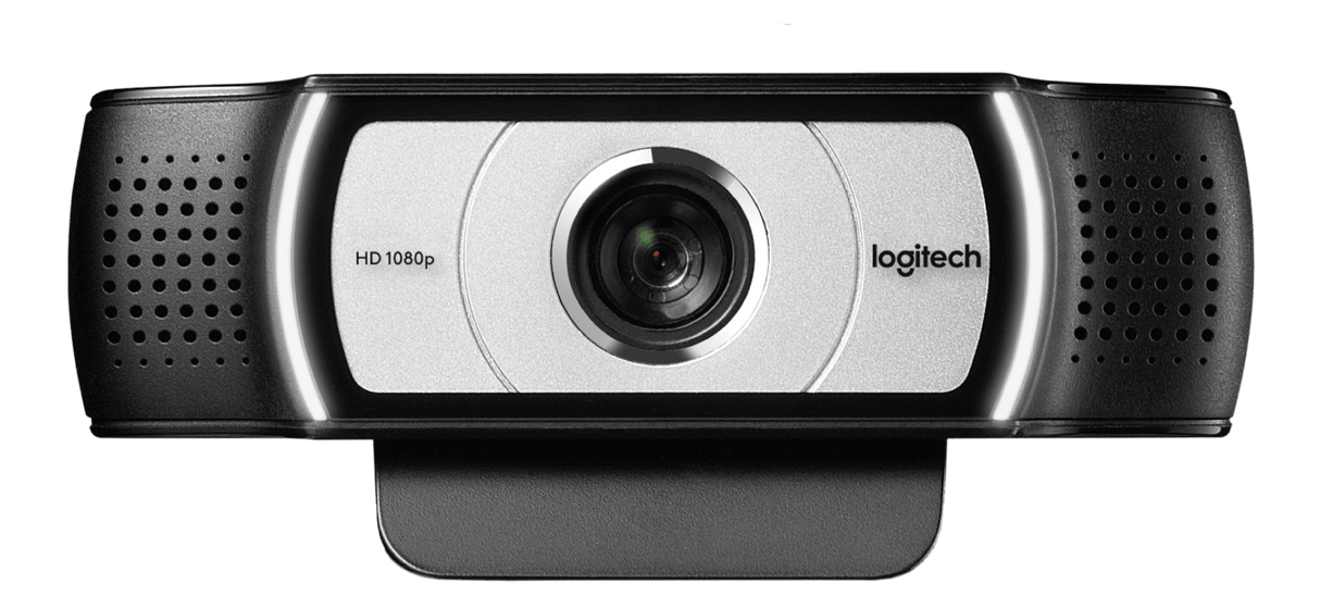 كاميرا ويب سلكية من نوع لوجيتك C930E بدقة Full HD 1080P وعدسة واسعة الزاوية - أسود