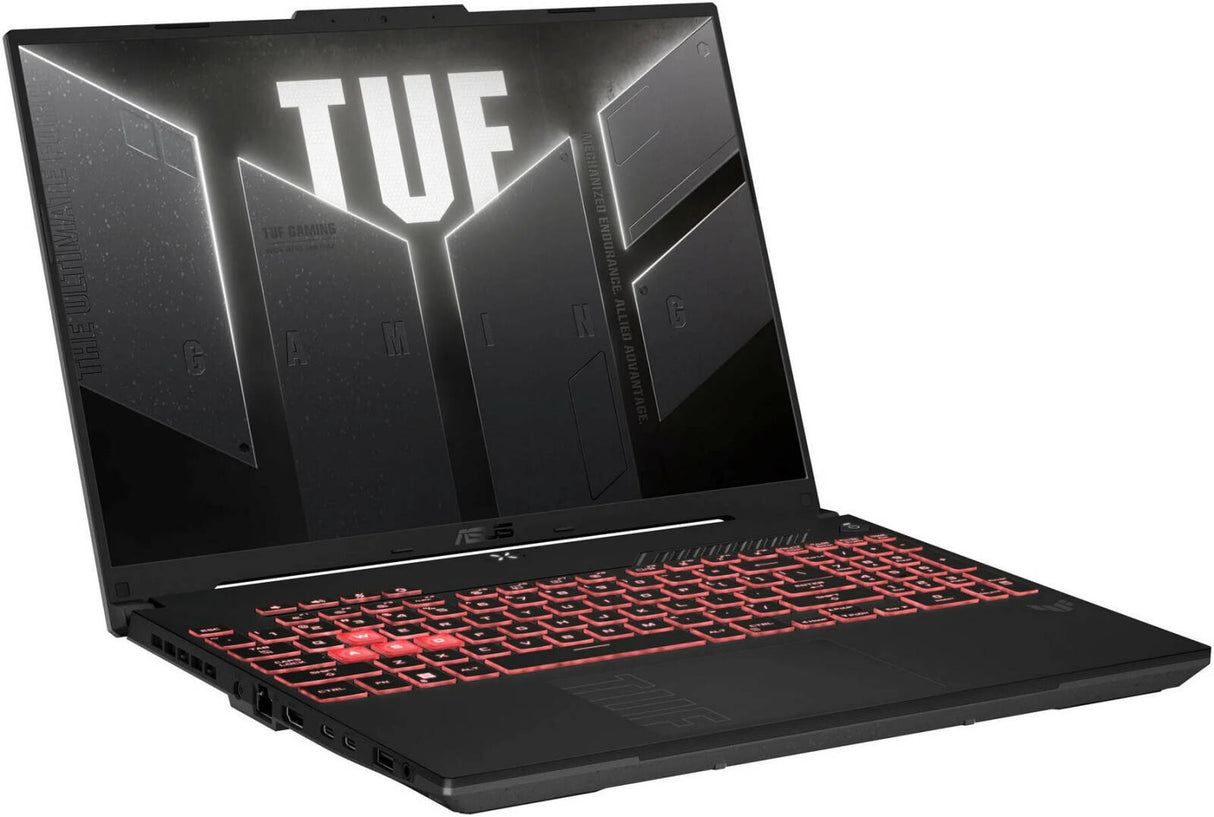 ASUS TUF A16 FA607NUG Gaming Laptop Ryzen 7 7445HS, 16GB DDR5 RAM, 512GB SSD, 16.0" WUXGA FHD+ 144Hz, NVIDIA RTX 4050 6GB DDR6 Graphic, Mecha Grey, RGB Backlit Keyboard, DOS, English Keyboard
