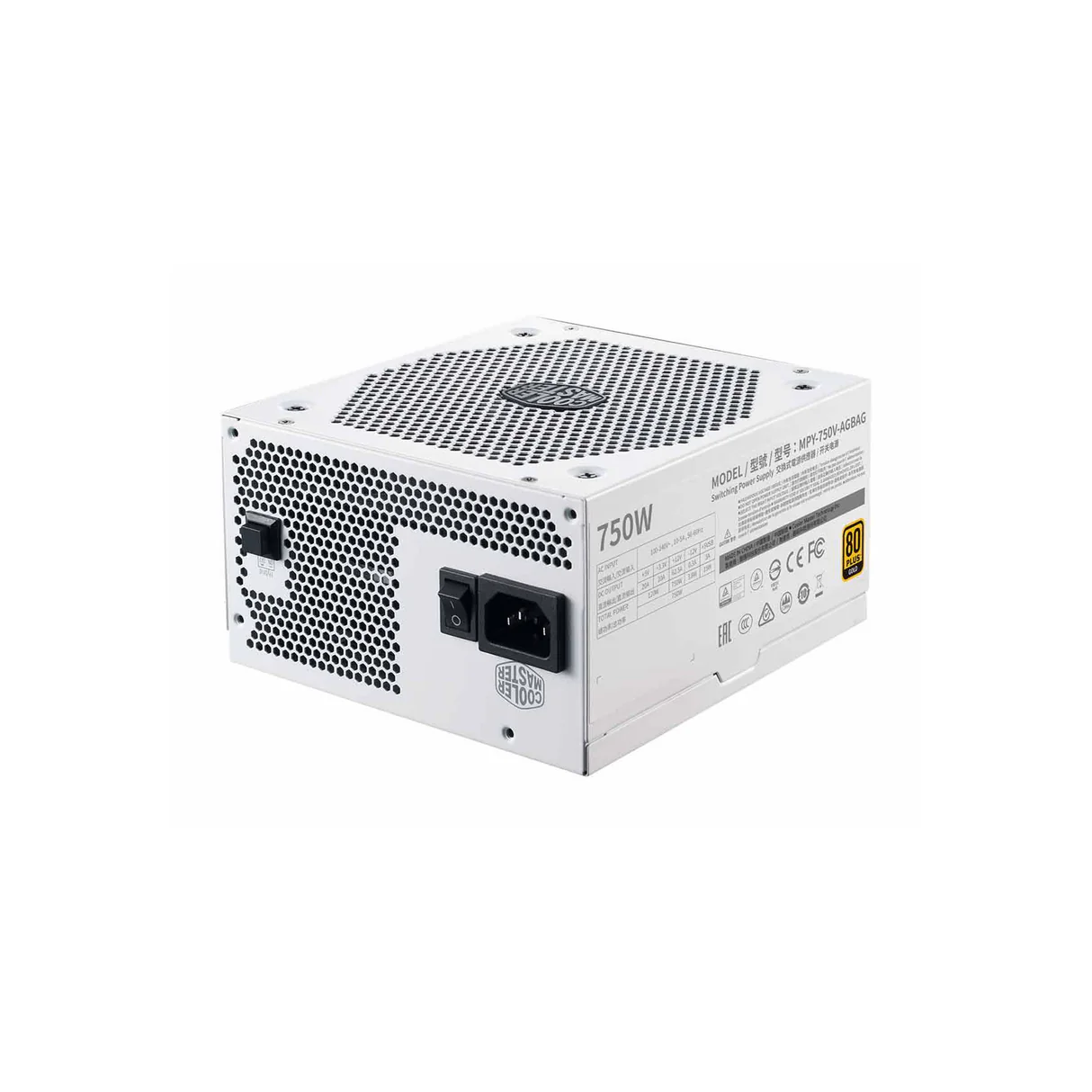 Cooler Master V750 Gold-V2 White Edition Full Modular Power Supply Unit