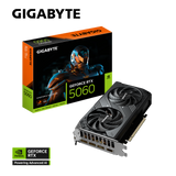 GIGABYTE GeForce RTX 5060 WINDFORCE MAX OC 8GB Graphics Card, GDDR7 128-Bit Memory