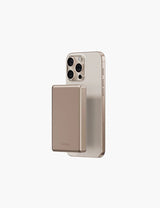 ENERGEA ALUPAC 10K,  10000MAH ULTRA LIGHT ALUMINIUM MAGSAFE COMPATIBLE POWER BANK - GOLD