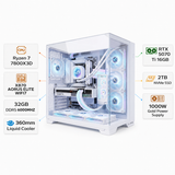 Custom Gaming PC Core i5-14400F, RTX 5070 Ti 16GB, 32GB DDR5 6000MHz, 2TB NVMe SSD, Windows 11 Pro