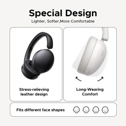 سماعة UGREEN Studio Max2 – رمادي فاتح