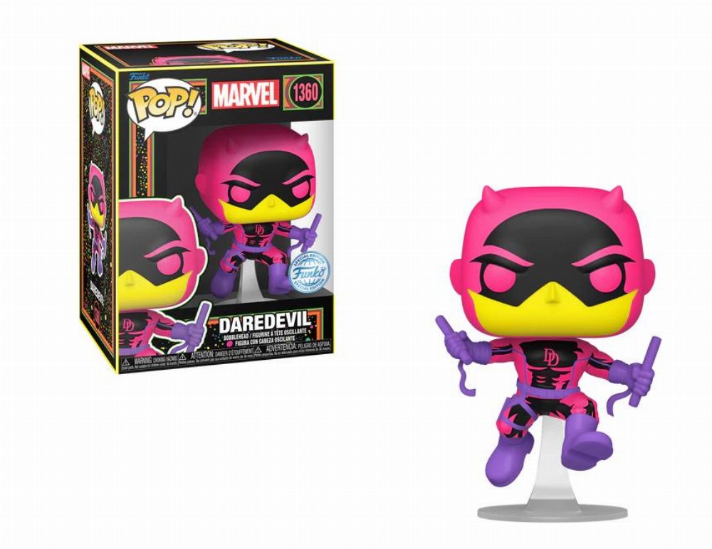 Pop! Marvel: Classic Daredevil (BLKLT)(Exc)