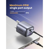 UGREEN Nexode 65W Charger UK (Space Gray) CD306-90663