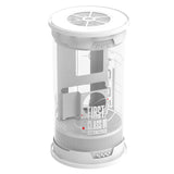 Alseye FIRST CLASS-01 FC01Micro ATX / ITX Air Flow Cylinder Acrylic PC Case - White