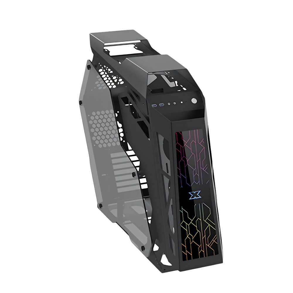 XIGMATEK ZEUS Spectrum Edition Mid Tower Case - Black