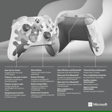 يد التحكم اللاسلكية Xbox – إصدار Arctic Camo الخاص