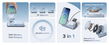 UGREEN 3-in-1 Magnetic Wireless Charger UK 25W QI2 - W711