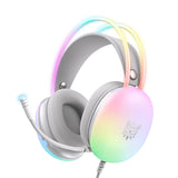 سماعة الألعاب ONIKUMA X25 RGB – أبيض