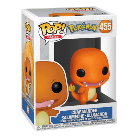 Pop! Games: Pokemon - Charmander (Exc) - 9 cm