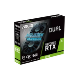 VGA ASUS Dual GeForce RTX 3050 OC Edition 6GB GDDR6 Graphics Card