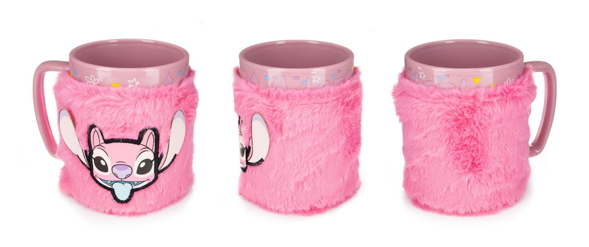 LILO & STITCH FUZZY MUG - ANGEL