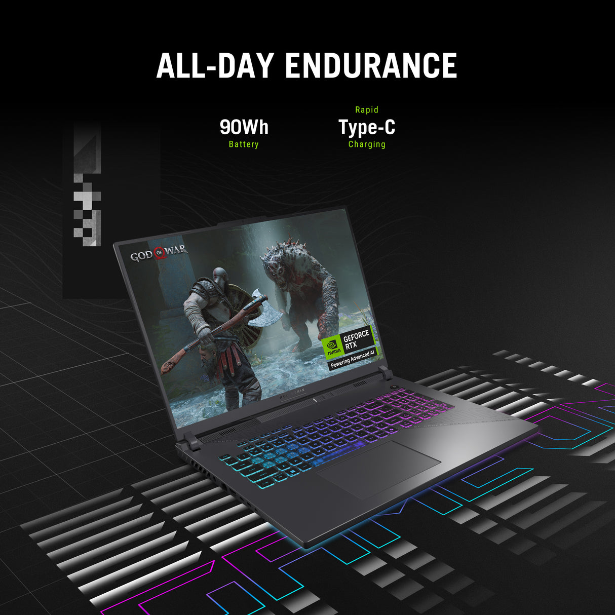 ASUS ROG Strix G18 /Ultra 9 275HX/32GB DDR5 RAM/2TB SSD/RTX 5080 16GB/18" QHD/Win 11 Home Gaming Laptop G815LW-G18.U9