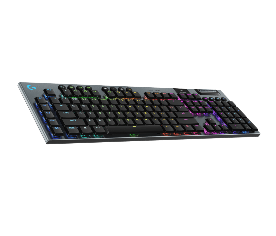 LOGITECH G915 LIGHTSPEED Wireless Mechanical Gaming Keyboard - CARBON - US INT'L - LINEAR