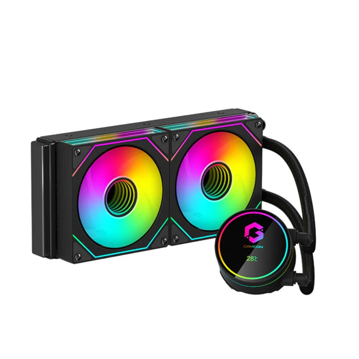 GAMEON KRAKEN A380 240mm Liquid CPU Cooler - Black Go-240KRAKENA380-BLK
