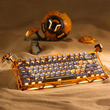 GravaStar Mercury K1 Pro 75% Wireless Mechanical Gaming Special Edition Keyboard - Battle Worn Yellow