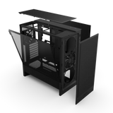 NZXT H5 Flow (2024) Compact Mid-Tower ATX Case - Black