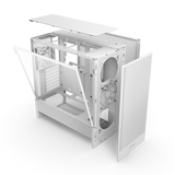 NZXT H5 Flow (2024) Compact Mid-Tower ATX Case - White