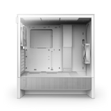 NZXT H5 Flow (2024) Compact Mid-Tower ATX Case - White